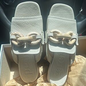 Pedro Garcia Women's Cream Sandals